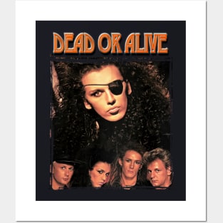 Dead or alive band Posters and Art
